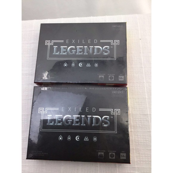 Exiled LEGENDS Strategy Card Game Lot. - Picture 2 of 14